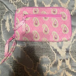 Vera Bradley pink wallet
